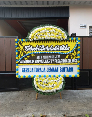Papan Bunga Duka di Situterate