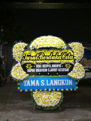 Papan Bunga Duka di Situterate